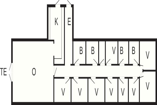 Foto van 6 persoons vakantieparkhuis in Læsø - Vakantiehuis in Læsø - FloorPlan