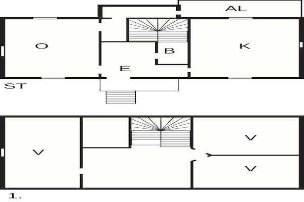 Foto van Schilderachtig huis aan het meer bij Askersund - Vakantiehuis in åMMEBERG - FloorPlan