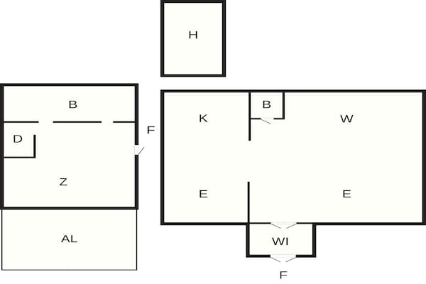 Foto van 6 Personen vakantie huis in OSKARSHAMN - Vakantiehuis in OSKARSHAMN - FloorPlan