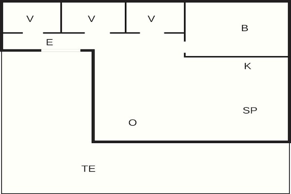 Foto van 6 Personen vakantie huis in Risør - Vakantiehuis in Risør - FloorPlan