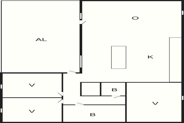Foto van 4 sterren vakantie huis in Molkom - Vakantiehuis in Molkom - FloorPlan