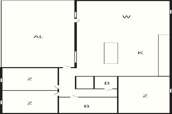 Foto van 4 sterren vakantie huis in Molkom - Vakantiehuis in Molkom - FloorPlan