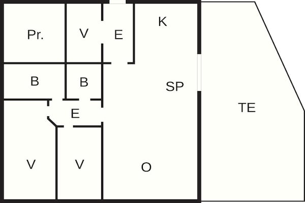 Foto van 4 sterren vakantie huis in HOVDEN - Vakantiehuis in Hovden - FloorPlan