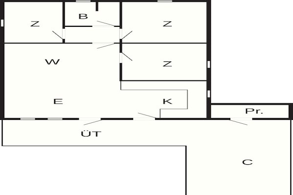 Foto van Gezellig toevluchtsoord nabij strand -- By Traum Ferienwohnungen - FloorPlan