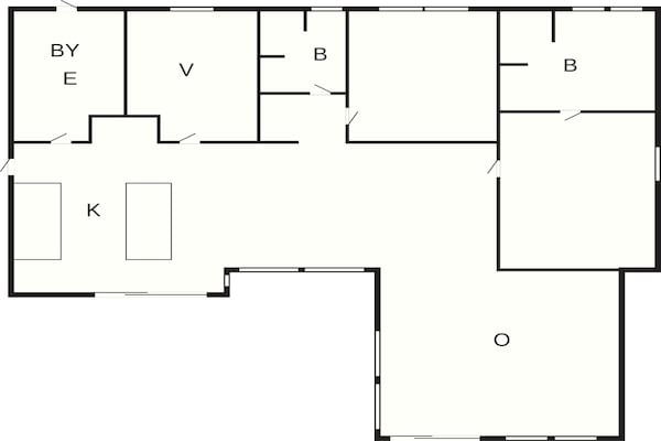 Foto van 5 sterren vakantie huis in Ansager - Vakantiehuis in Ansager - FloorPlan
