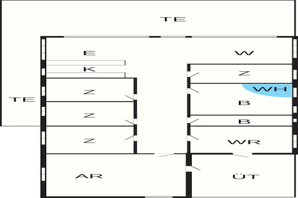 Foto van 5 sterren vakantie huis in Løgstrup - Vakantiehuis in Løgstrup - FloorPlan