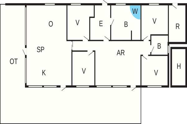 Foto van 5 sterren vakantie huis in Humble - Vakantiehuis in Humble - FloorPlan