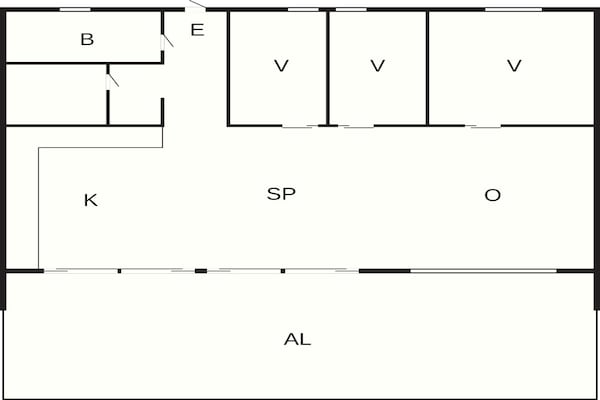 Foto van 5 sterren vakantie huis in Löttorp - Vakantiehuis in Löttorp - FloorPlan