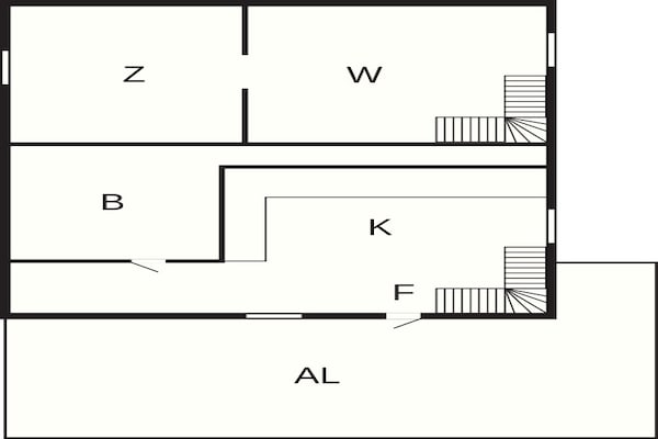 Foto van 4 sterren vakantie huis in Runmarö - Vakantiehuis in Runmarö - FloorPlan