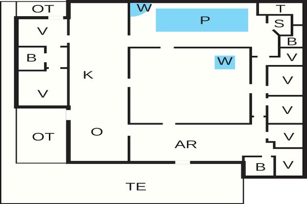 Foto van 5 sterren vakantie huis in Glesborg - Vakantiehuis in Glesborg - FloorPlan