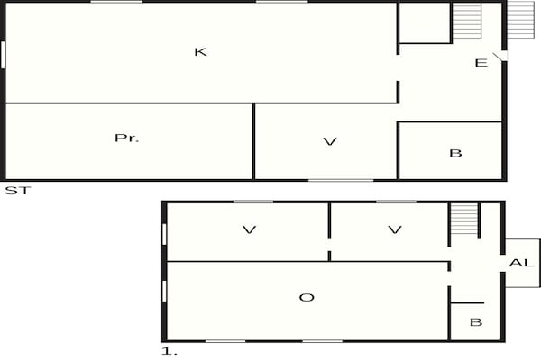 Foto van 4 sterren vakantie huis in VISBY - Vakantiehuis in VISBY - FloorPlan