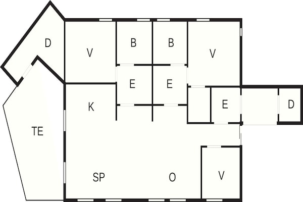 Foto van 8 Personen vakantie huis in Hemsedal - Vakantiehuis in Hemsedal - FloorPlan