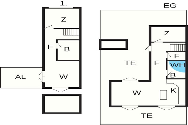 Foto van 6 persoons vakantie huis in Thyholm-By Traum - Vakantiehuis in Thyholm - FloorPlan