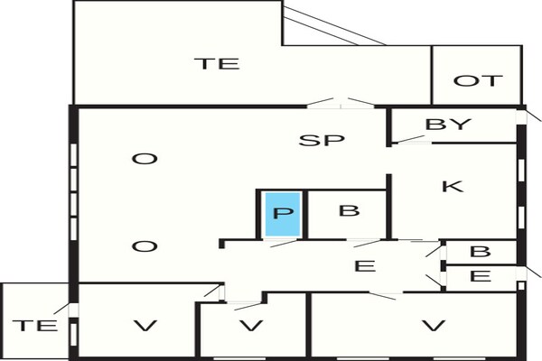 Foto van 7 Personen vakantie huis in Molde - Vakantiehuis in Molde - FloorPlan