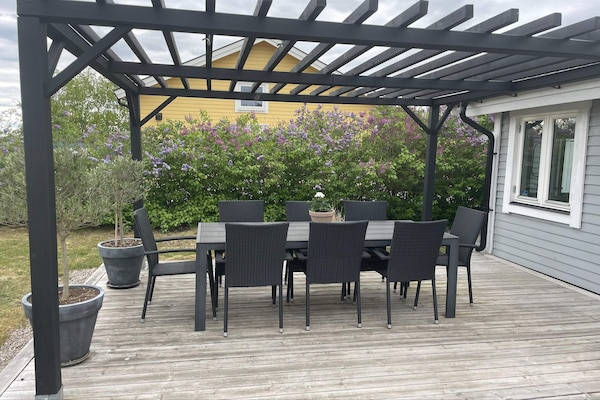 Foto van Gezellig strandhuisje in Grammahagen - Vakantiehuis in SÖLVESBORG - Outdoor