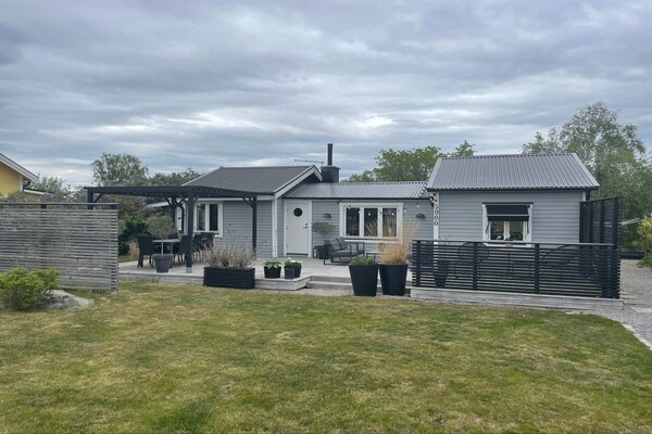 Foto van Gezellig strandhuisje in Grammahagen - Vakantiehuis in SÖLVESBORG - Outdoor