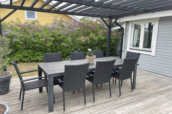 Foto van Gezellig strandhuisje in Grammahagen - Vakantiehuis in SÖLVESBORG - Outdoor
