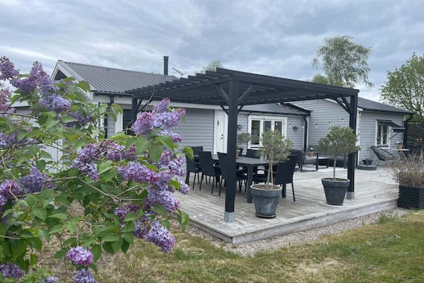 Foto van Gezellig strandhuisje in Grammahagen - Vakantiehuis in SÖLVESBORG - Outdoor
