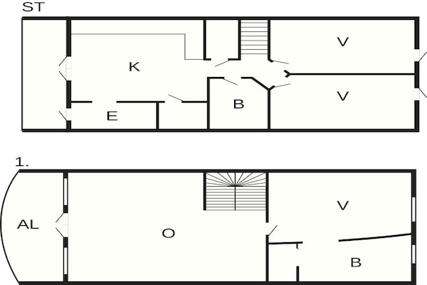Foto van 5 sterren vakantie huis in Køge - Vakantiehuis in Køge - FloorPlan