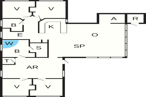 Foto van 10 persoons vakantie huis in Løkken-By Traum - Vakantiehuis in Løkken - FloorPlan
