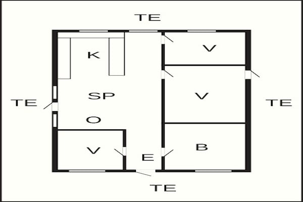 Foto van 6 persoons vakantie huis in Løkken-By Traum - Vakantiehuis in Løkken - FloorPlan
