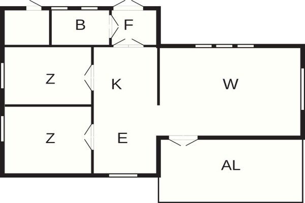 Foto van 6 persoons vakantie huis in BRASTAD - Vakantiehuis in BRASTAD - FloorPlan