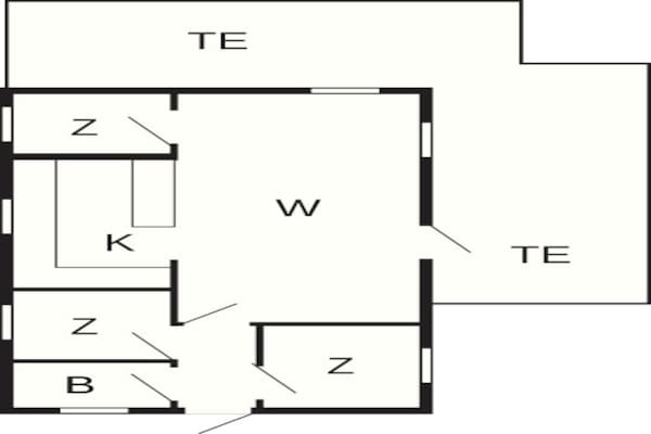 Foto van Gezellig toevluchtsoord in Arrild -- By Traum Ferienwohnungen - FloorPlan