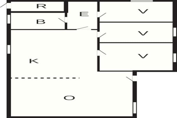 Foto van 6 persoons vakantie huis in Toftlund-By Traum - Vakantiehuis in Toftlund - FloorPlan
