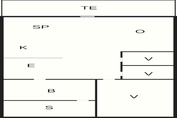 Foto van 4 sterren vakantie huis in Ål - Vakantiehuis in Ål - FloorPlan