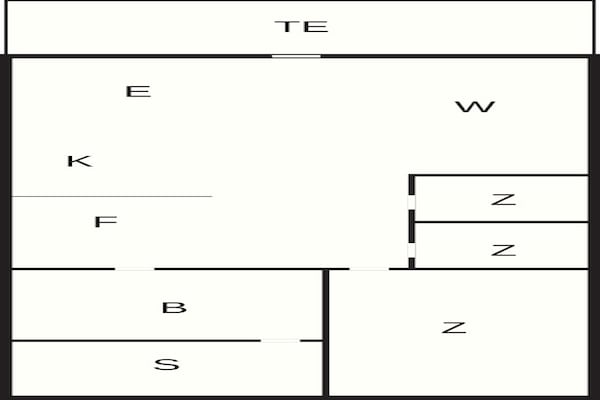 Foto van 4 sterren vakantie huis in Ål - Vakantiehuis in Ål - FloorPlan