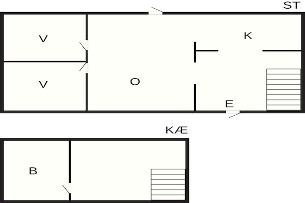 Foto van Vakantiehuis aan het water in Osby - Vakantiehuis in Osby - FloorPlan