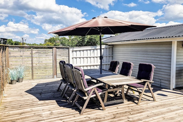 Foto van Gezinsvakantiehuis aan zee - Vakantiehuis in MELLBYSTRAND - Outdoor