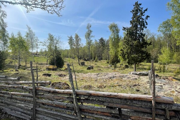 Foto van Afgelegen huis met tuin en meren - Vakantiehuis in Kristdala - Untagged