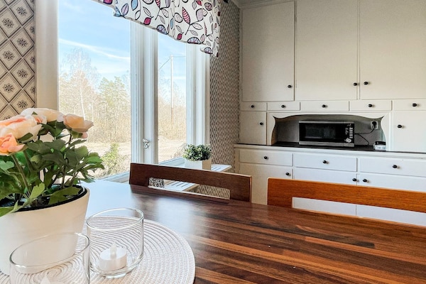 Foto van Afgelegen huis met tuin en meren - Vakantiehuis in Kristdala - Indoor
