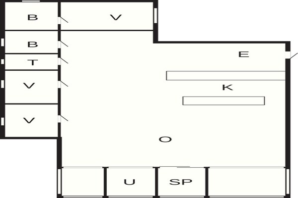 Foto van 4 sterren vakantie huis in - Vakantiehuis in Store Fuglede - FloorPlan