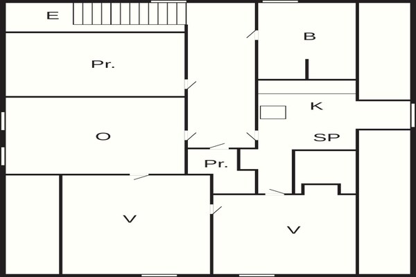 Foto van 6 Personen vakantie huis in Grenaa - Vakantiehuis in Skærbæk - FloorPlan