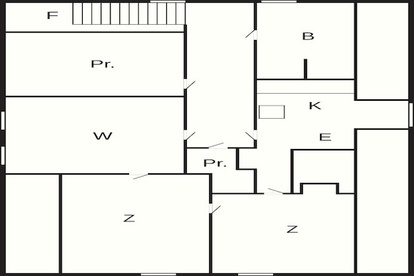 Foto van 6 Personen vakantie huis in Grenaa - Vakantiehuis in Skærbæk - FloorPlan