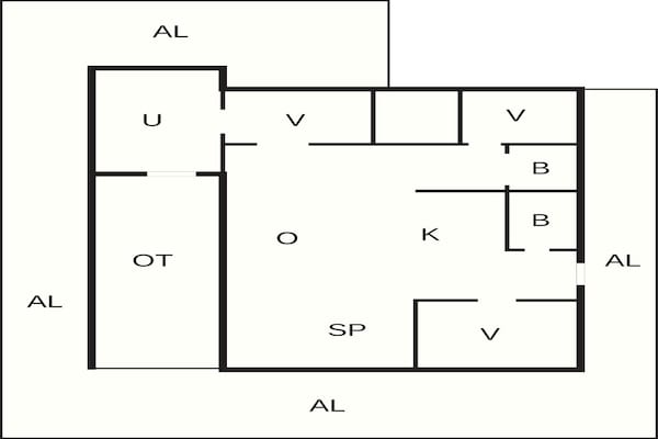Foto van 5 sterren vakantie huis in EKSJÖ - Vakantiehuis in EKSJÖ - FloorPlan