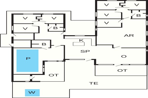 Foto van 5 sterren vakantie huis in Bogense - Vakantiehuis in Bogense - FloorPlan