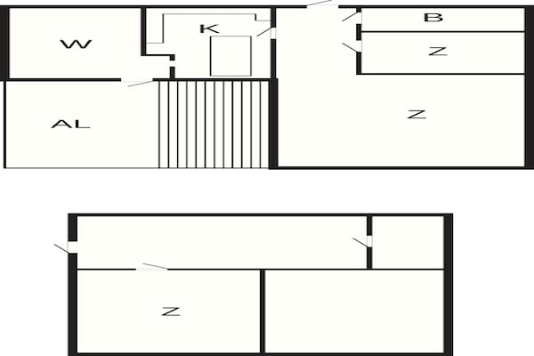 Foto van Zomerverblijf bij het meer in Sormland - Vakantiehuis in Ärla - FloorPlan