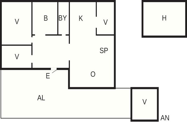 Foto van 7 Personen vakantie huis in Mönsterås - Vakantiehuis in Mönsterås - FloorPlan