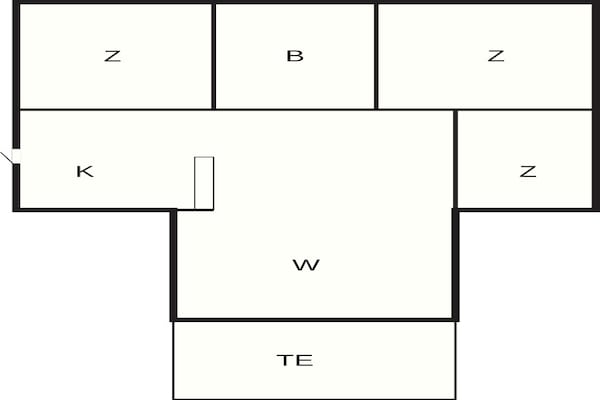 Foto van 7 Personen vakantie huis in Ebeltoft - Vakantiehuis in Ebeltoft - FloorPlan