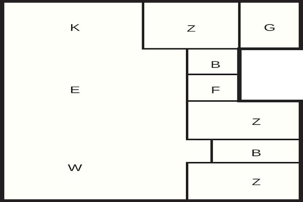 Foto van 4 sterren vakantie huis in Løkken - Vakantiehuis in Løkken - FloorPlan