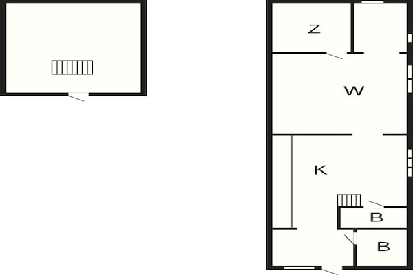 Foto van 6 Personen vakantie huis in Hestra - Vakantiehuis in Bredaryd - FloorPlan