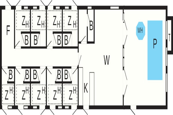 Foto van 36 persoons vakantie huis in Ebeltoft-By Traum - Vakantiehuis in Ebeltoft - FloorPlan