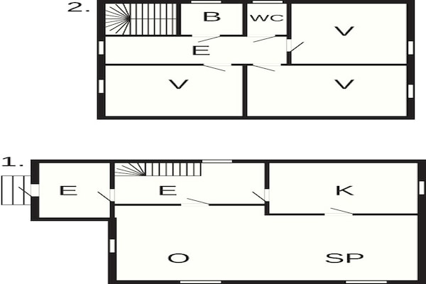 Foto van 6 persoons vakantie huis in Skorovatn - Vakantiehuis in Skorovatn - FloorPlan