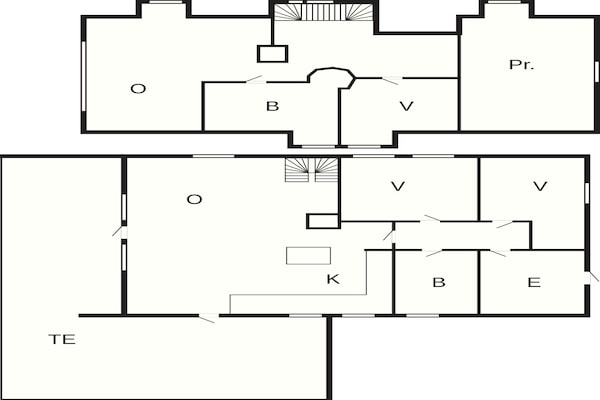 Foto van 5 sterren vakantie huis in Ulfborg - Vakantiehuis in Ulfborg - FloorPlan