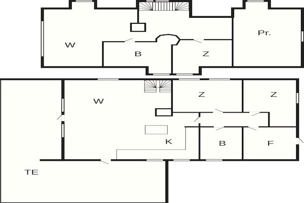 Foto van 5 sterren vakantie huis in Ulfborg - Vakantiehuis in Ulfborg - FloorPlan