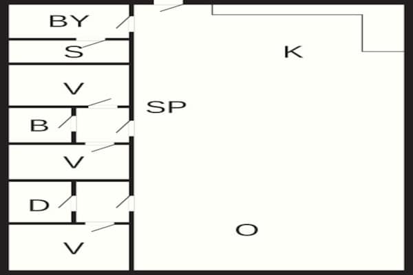 Foto van 6 persoons vakantie huis in Farsø-By Traum - Vakantiehuis in Farsø - FloorPlan