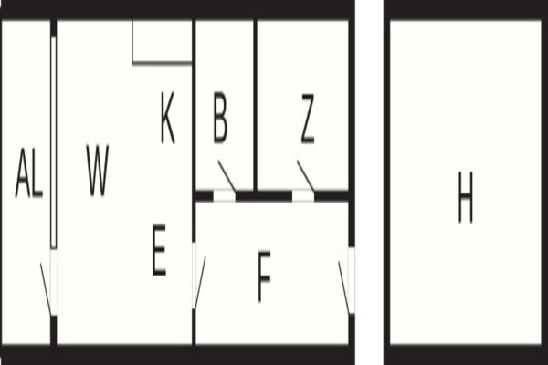 Foto van 6 persoons vakantieparkhuis in Ringkøbing - Vakantiehuis in Ringkøbing - FloorPlan